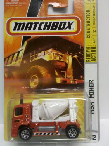 Matchbox Orange Cement Mixer - Image 2
