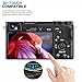 (3-Pack) Screen Protector for Sony DSLR Alpha Nex-7 NEX-6 NEX-5 A6000 A6300 A5000 Camera, Akwox Anti-scrach Tempered Glass 9H Cover