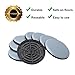 Furniture Sliders, CO-Z Reusable Round Movers for Heavy Furniture for Carpet (8 Pack, 3.9 inch) - with Anti-Skid Slot Design