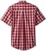 Wrangler Men's Men's Short Sleeve Wrinkle Resist Plaid Shirt