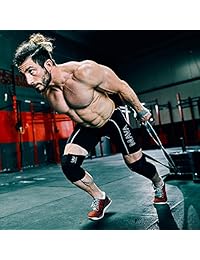 Mava Knee Wrap for Weightlifting - Piece - Black