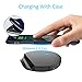 Squish Wireless Charger, Qi Certified Wireless Charging Pad & Stand 7.5W for iPhone Xs MAX/XR/XS/X/8/8 Plus and 10W for Samsung Galaxy S9/S9 Plus/Note 8/S8/S8 Plus Fast Wireless Charging