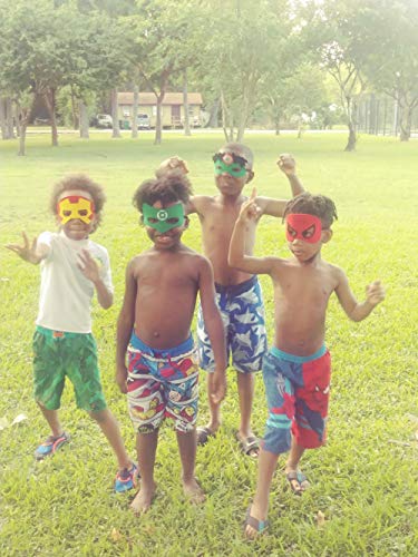 6 DANGSHAN+Superhero+Stickers+Birthday+Supplies