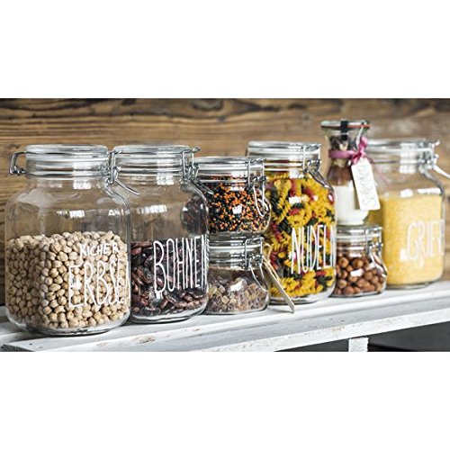 Bormioli Rocco Fido Square Jars - Thumbnail 3