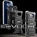 Galaxy S6 Edge Case, Evocel [New Generation] Dual Layer Rugged Holster Case with Kickstand & Belt Clip for Samsung Galaxy S6 Edge SM-G925 (Does NOT fit S6 Edge Plus - S6 Edge only), Black