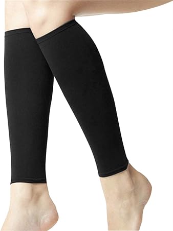 Amazon ふくらはぎサポーター 段階加圧 薄手 着圧ソックス レディース メンズ 冷え取り 足首 サポーター カーフスリーブ 引き締め 美脚ストッキング 夏 冷房 保温対策 レッグウォーマー ランニング 登山 スポーツ 立ち仕事 脛サポーター 2枚組 Fakeface ふくらはぎ