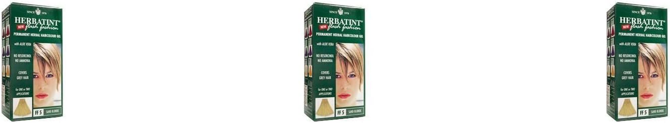 (3 PACK) - Herbatint Ff5 Sand Blonde | 150ml | 3 PACK - SUPER SAVER - SAVE MONEY