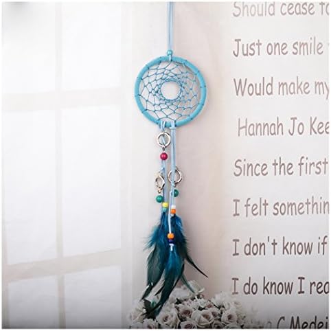 WCHUANG Handmade Dream Catcher with Color Beads Car Pendant, Wall Hanging Ornament Wedding Party Favor, Baby Shower, Birthday Gift