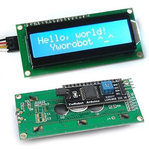 PiMill IIC/I2C/TWI 1602 Serial Blue Backlight LCD Display For Arduino