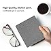 MoKo Case for All-New Kindle Oasis (9th Generation, 2017 Release) - Premium Ultra Lightweight Shell Cover with Auto Wake / Sleep for Amazon Kindle Oasis E-reader Case, Denim Gray