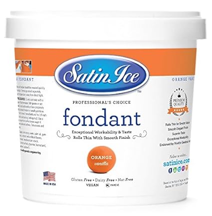 bucket of fondant