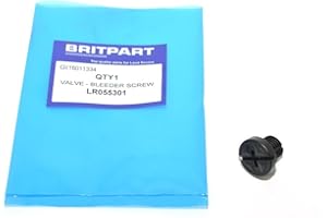 BRITPART EXPANSION TANK VALVE BLEEDER SCREW COMPATIBLE WITH LAND ROVER, PART # LR055301