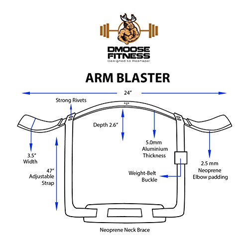 DMoose Fitness Arm Curl Blaster GoodGear Go Good Guru