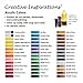 Creative Inspirations Acrylic Paint - Dioxazine Violet - 500 mL Bottle - Smooth & Creamy Consistency, Vibrant Pigmentation, Great Coverage for Artists - Clean Up with Soap & Water