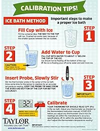 Taylor Precision Products   Termómetro de bolsillo a prueba de agua, delgado y comercial