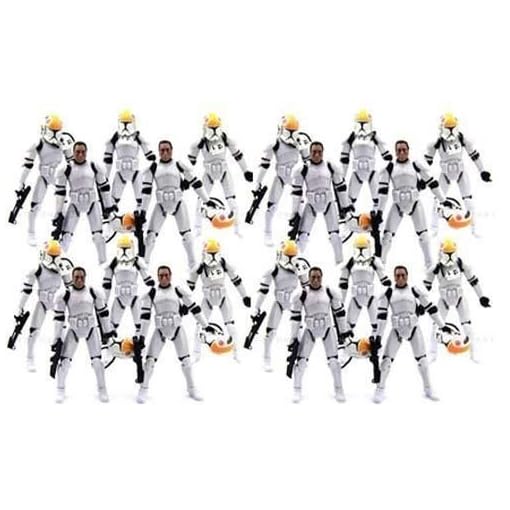 Lot 20 Star Clone Pilot TROOPER 501st action Figure