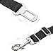 Etekcity 2 Pack Pet Dog Cat Car Vehicle Seat Belt Safety Harness ,Nylon Fabric, 16-27inch Adjustable, Black