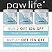 pawlife Calming Chews with Organic Hemp Oil| Dog Anxiety Relief & Travel Friendly| Glucosamine to Help with Join Support| 120 Soft Chews & up to 4-Month Supply
