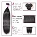 YAEONS Hair Brazilian Straight Hair 3 Bundles Grade 6A Unprocessed Virgin Straight Human Hair Weave