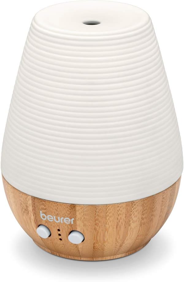 Beurer LA40 Aroma Diffuser, Fragrance diffuser with ultrasonic atomisation, With wellness light and colour change