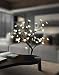 Lightshare 17.7 Inch Cherry Blossom Bonsai Tree, 48 LED Lights, 24V UL Listed Adapter Included, Metal Base, Warm White Lights, Ideal as Night Lights, Home Gift Idea primary