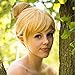 Women's Cosplay Costume Wig for Disney Princess Short Blonde