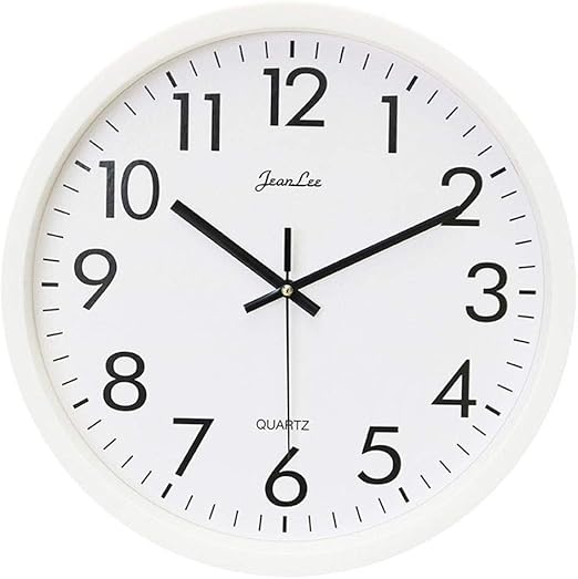 Amazon Com Camorny Modern 12 Inch Wall Clock Silent Decorative
