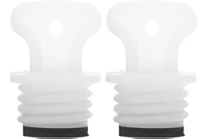 Gatuida 2 Pcs Hot Water Bottle Cap Hot Water Bags Stopper Replacement Portable Hot Water Sack Plugs Rubber Hot