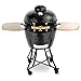 Dracarys Charcoal Kamado Cast Aluminum Top Vent Chimney for Vision Grills Classic B Series 18 Inch Pit Boss 71220, 71240