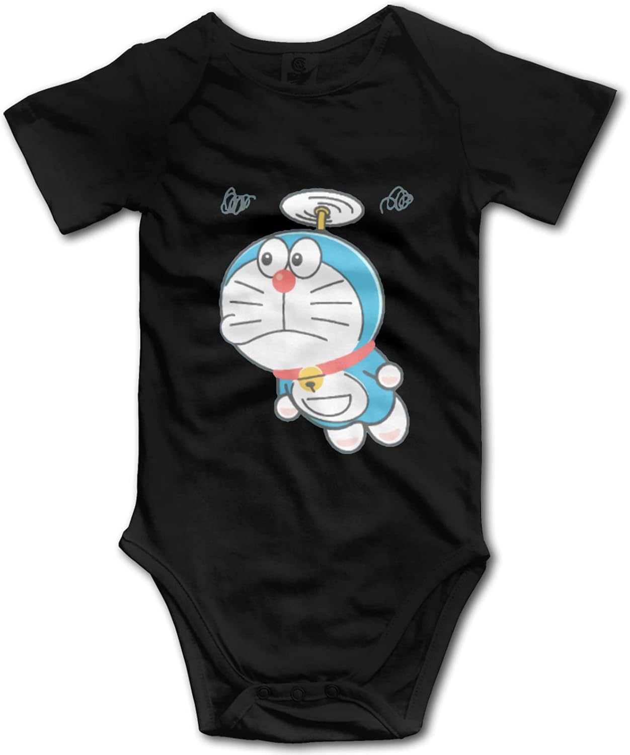 Doraemon L Unisex Newborn Bodysuit Infant Baby Short Sleeve