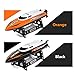 High Speed RC Boat,2.4GHz 4 Channel Racing Remote Control Boat by PSFS (Orange)