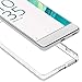 Sony Xperia XA Case, CoverON [ClearGuard Series] Hard Clear Back Cover with Flexible TPU Bumpers Slim Fit Phone Cover Case for Sony Xperia XA - Clear