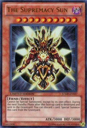 Yu-Gi-Oh! - The Supremacy Sun (JUMP-EN057) - Shonen Jump Magazine Promos - Promo Edition - Ultra Rare