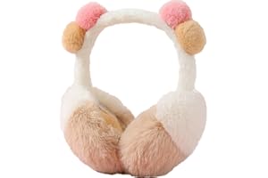 STARINGIRL Women Girls Winter Ear Muffs Warm Earmuffs Ear Cover Soft Plush Ear Muffs Plush Ear Warmers Outdoor Headband