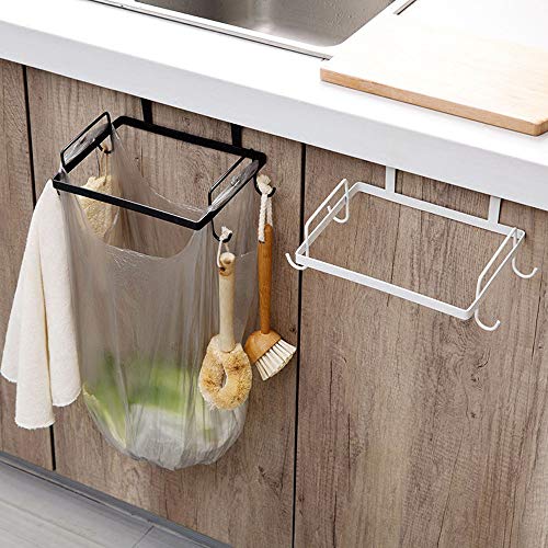 image for MOVEmen Storage Rack Kitchen Trash Bag Holder Cabinets Cloth Rack Towe