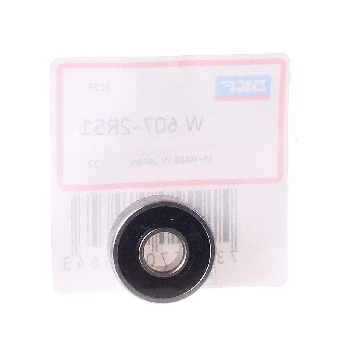 SKF Radial Deep Groove Ball Bearing, 7 ID, Stainless steel