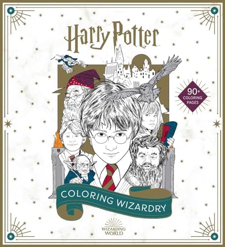 Harry Potter Magical Places & Characters Coloring Book: Scholastic