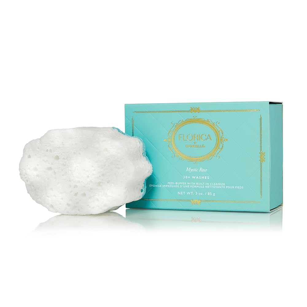 SPONGELLÉ Florica Collection Pedi Buffer, Mystic Rose