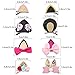 FIOBEE 3-6 Pcs Cute Hair Clips for Baby Toddler Princess Barrettes Hair Accessories (Pink)