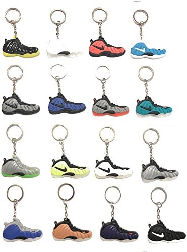 Foamposite Sneaker Keychain Shoes