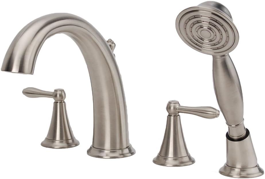 Fontaine By Italia Brn Mbdrt Bn Montbeliard 2 Handle Roman Tub