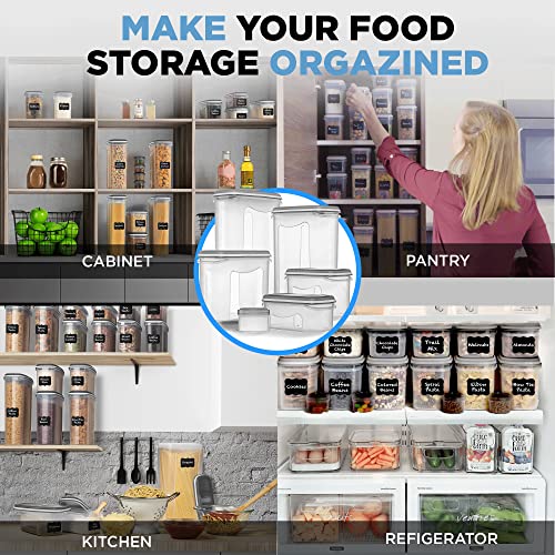 Shazo LARGEST Set of 52 Pc Food Storage Containers (26 Container Set