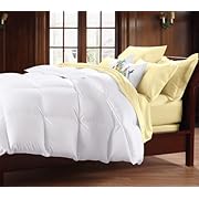 Cuddledown 400TC Down Comforter, Over Size, King, Summer, White