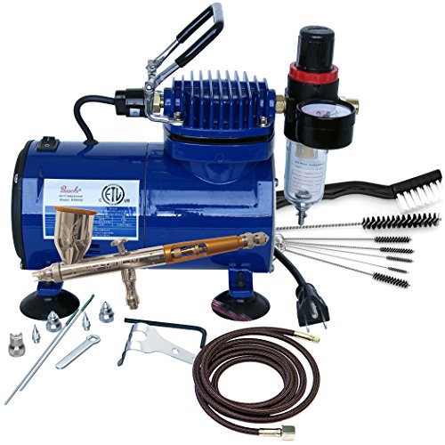 Paasche TG-100D Gravity Feed Airbrush & Compressor Package