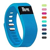 Teslasz Fitness Tracker, Bluetooth 4.0 Sleep Monitor Calorie Counter Pedometer Sport Activity Tracker for Android and IOS Smart Phone(Blue)