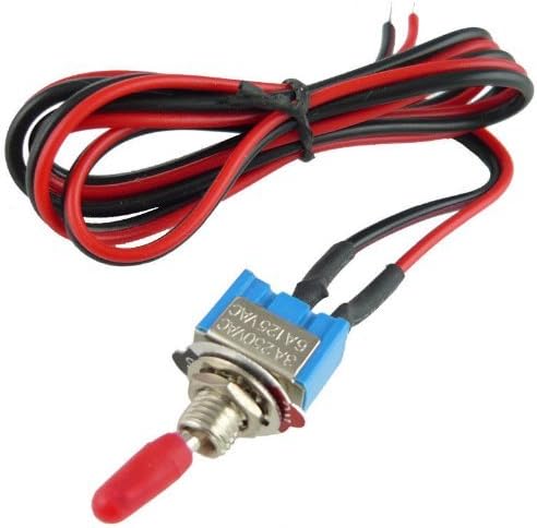 Automotive Toggle Switch Switch 6A @ 12VDC