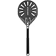 Perforated Pizza Peels 6 INCH pizza spatula paddle Long Handle Metal Pizza Spatula for Indoor and Outdoor (6 Inch)