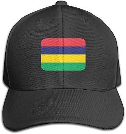 SDFS83 Mauritius Baseball Cap Adjustable Athletic Design Funny Hat For Men and Women