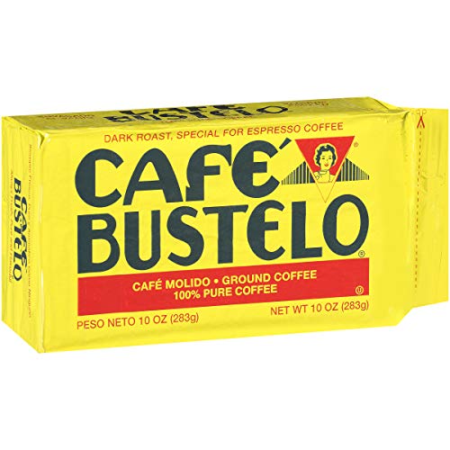 Cafe Bustelo Espresso Coffee 10 Ounce Bricks (Pack Of 6)