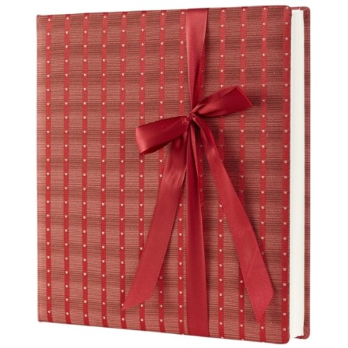 Photo Album in Red to Design Yourself 30 x 31 cm Photo Book for Memorial Photos of Wedding, Christening, Birthday